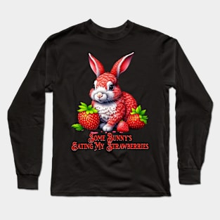 Strawberry Bunny Long Sleeve T-Shirt